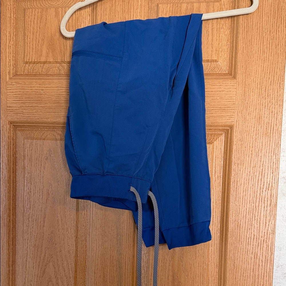 Fabletics Royal Blue Scrub Pants